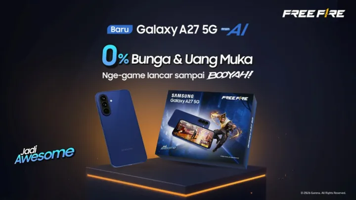 Galaxy A27 5G Gaming Package Bawa Bonus Free Fire Hingga Dengan 1 Juta