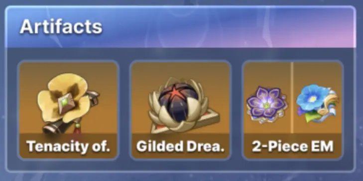 Build Ineffa Genshin Impact Rekomendasi Artefak