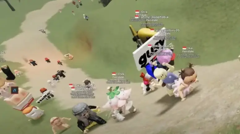Map Gunung Roblox Pemula