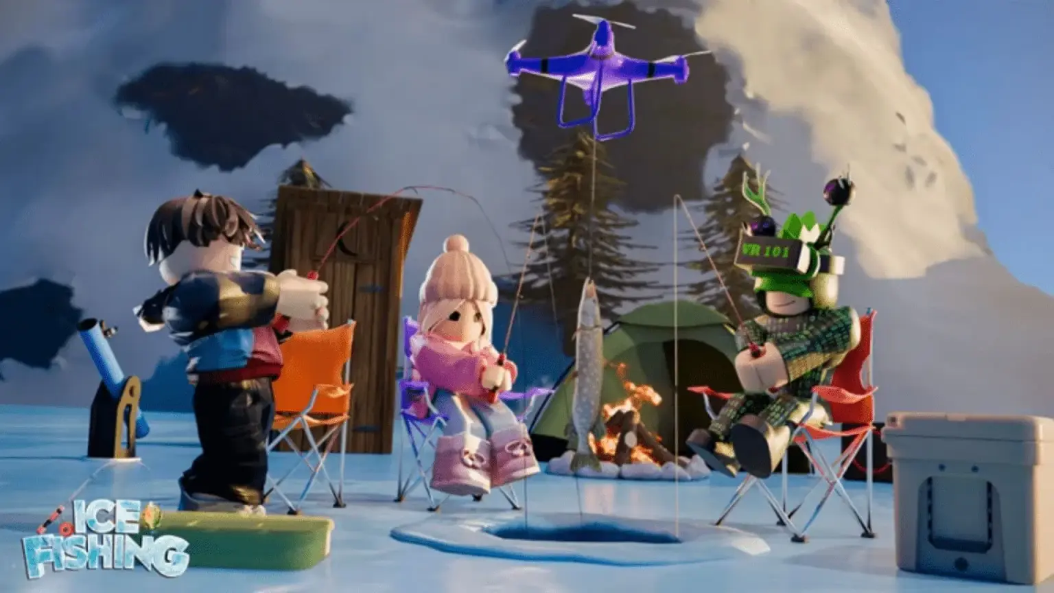 Map Mancing Roblox Ice Fishing Simulator