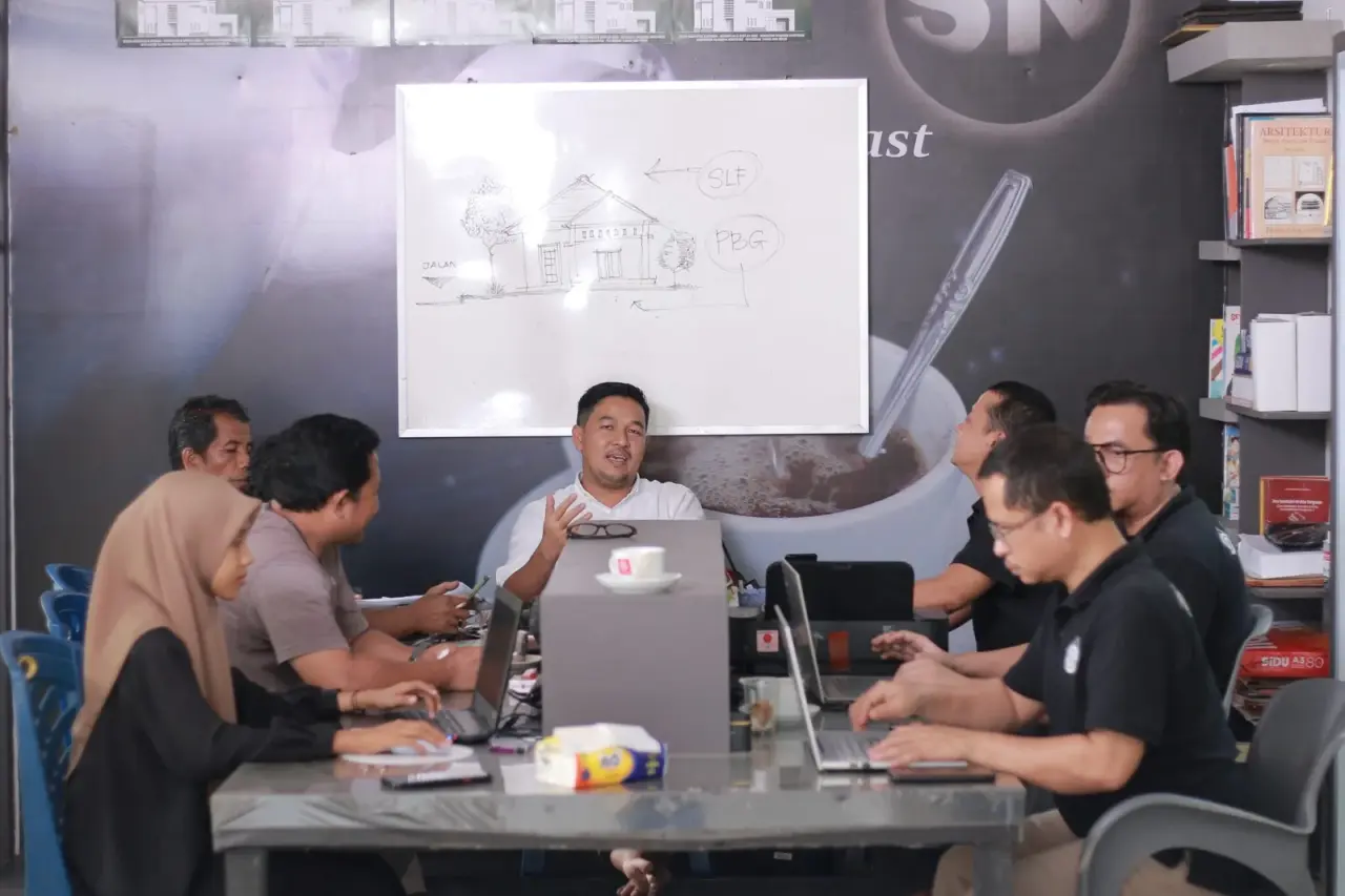 Proses Site Plan di SN Studio