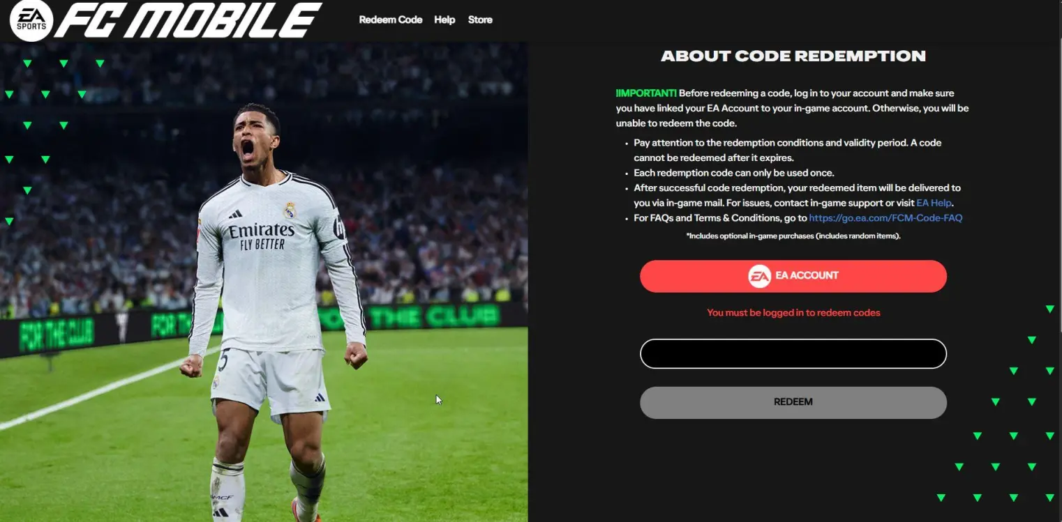 Cara Klaim Kode Redeem EA FC Mobile
