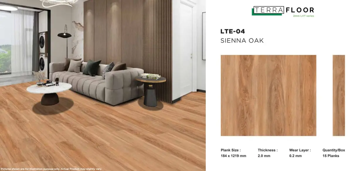 Vinyl LVT: Sentuhan Hangat dan Kenyamanan Ekstra
