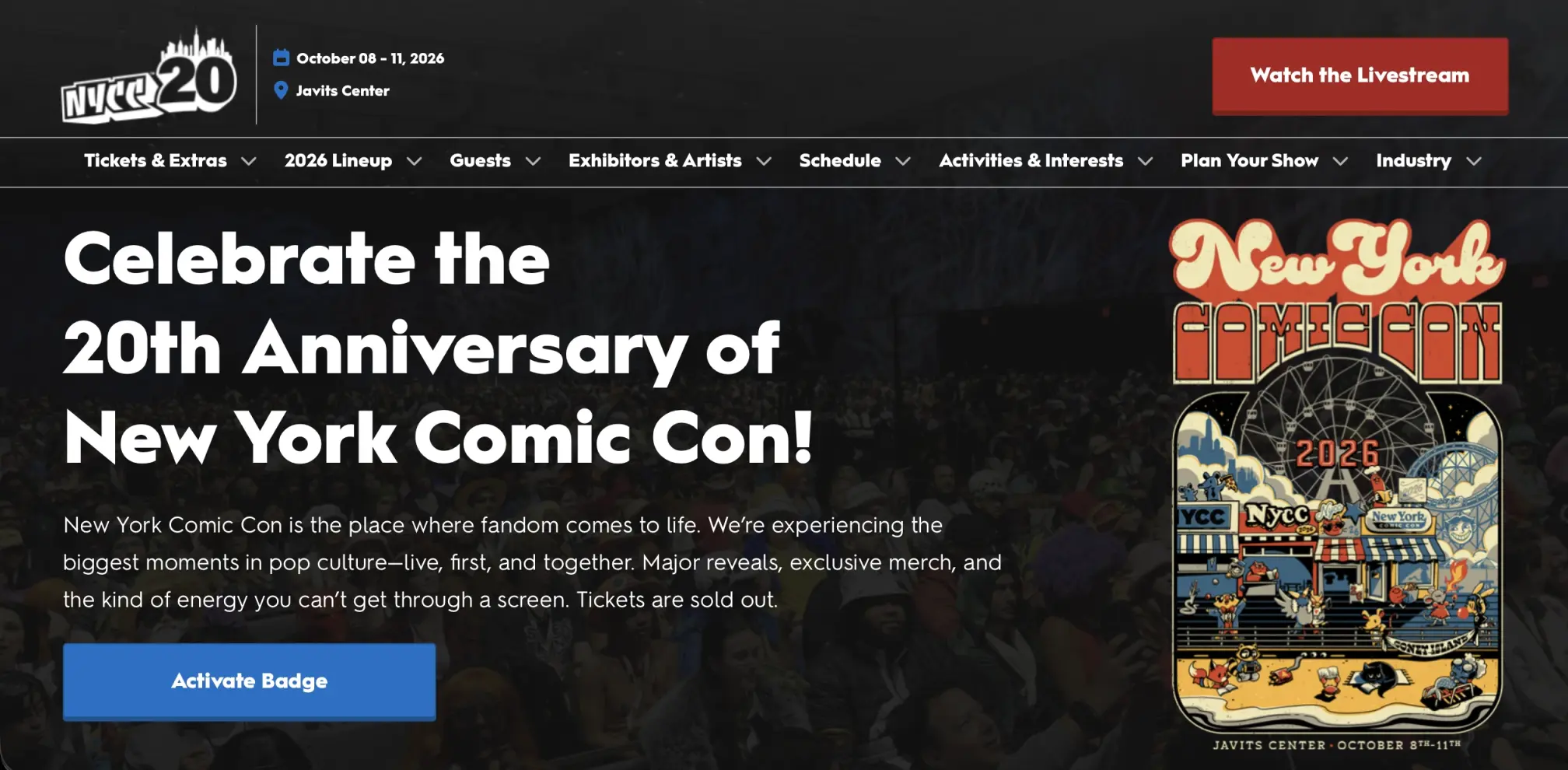Peluncuran Lebih Awal di New York Comic Con
