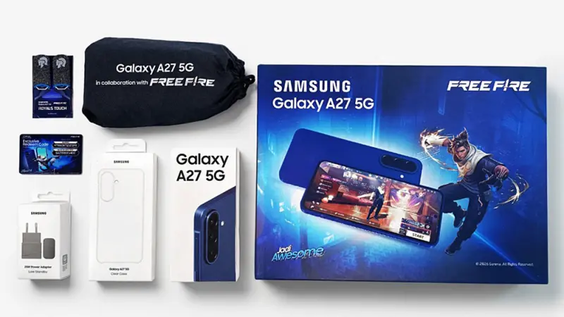 Apa Saja Bonus Galaxy A27 5G Gaming Package?